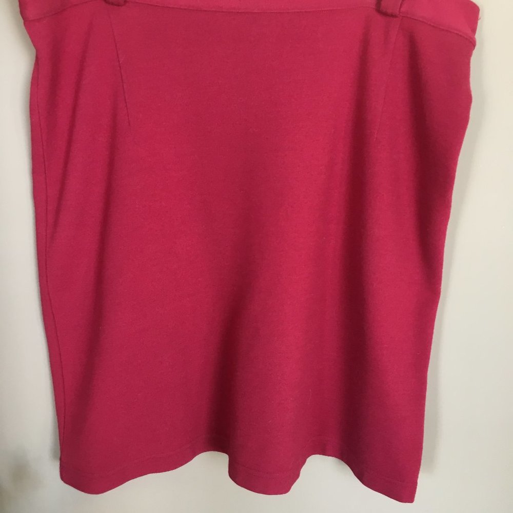 Mexx skirt.  Wine red in color.  Size 12/14